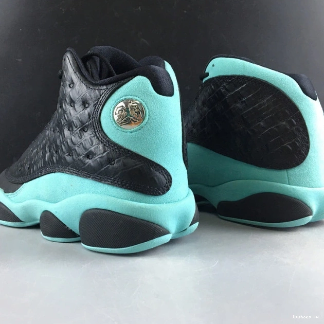 BLACK GREEN ISLAND RETRO 13 AIR 414571-030 JORDAN 0805